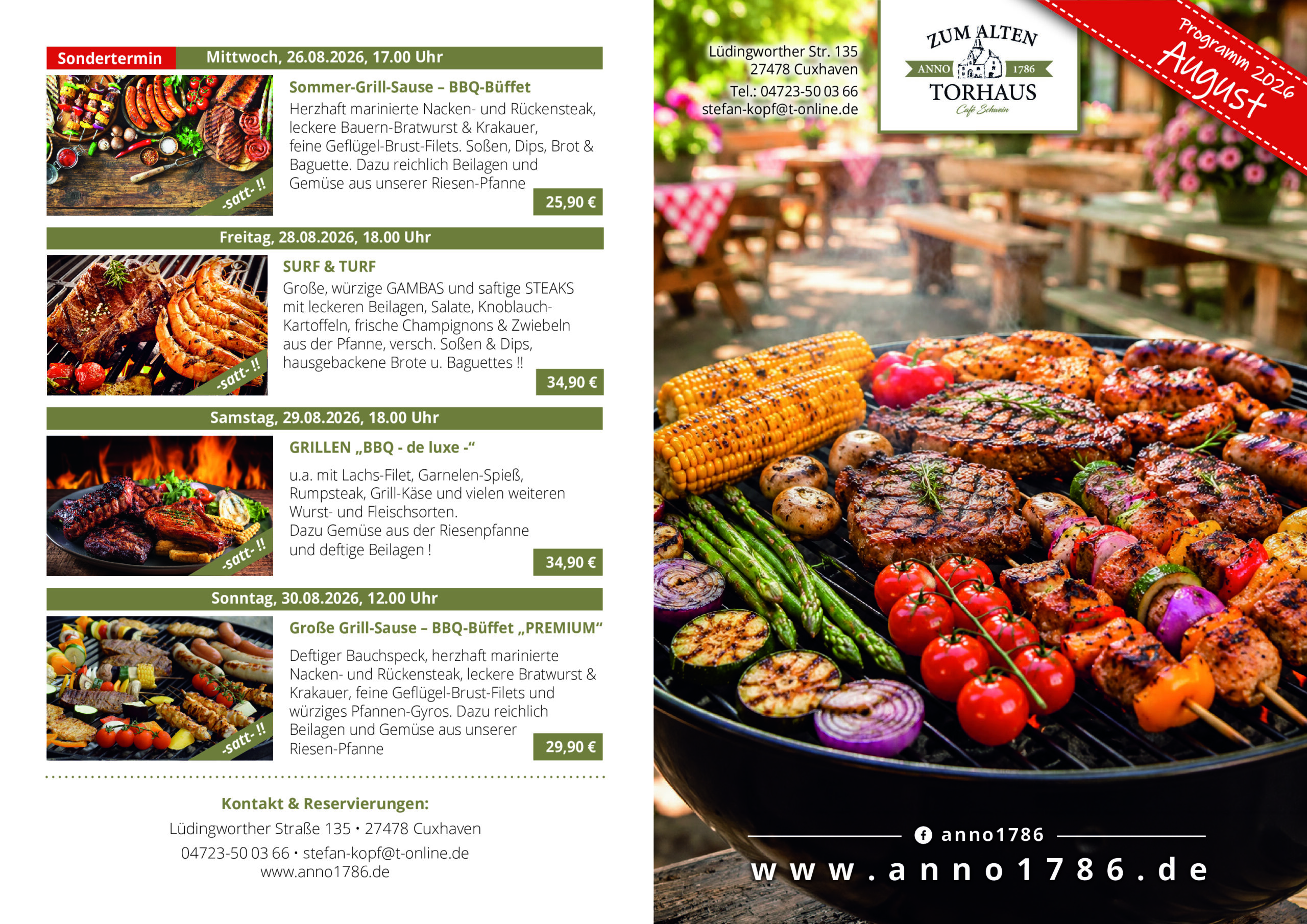 Flyer Augsut Front